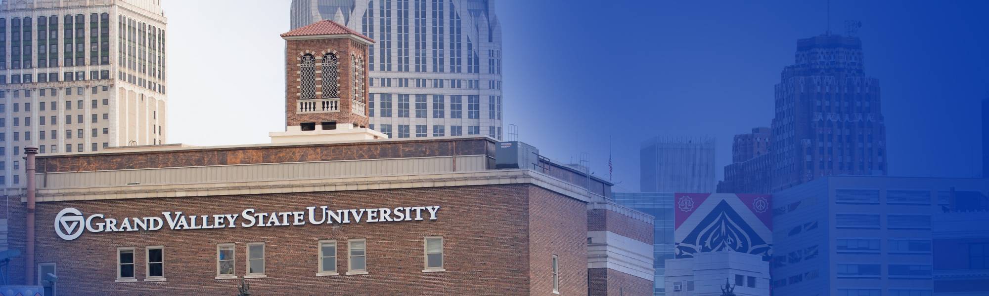GVSU Detroit Building gradient